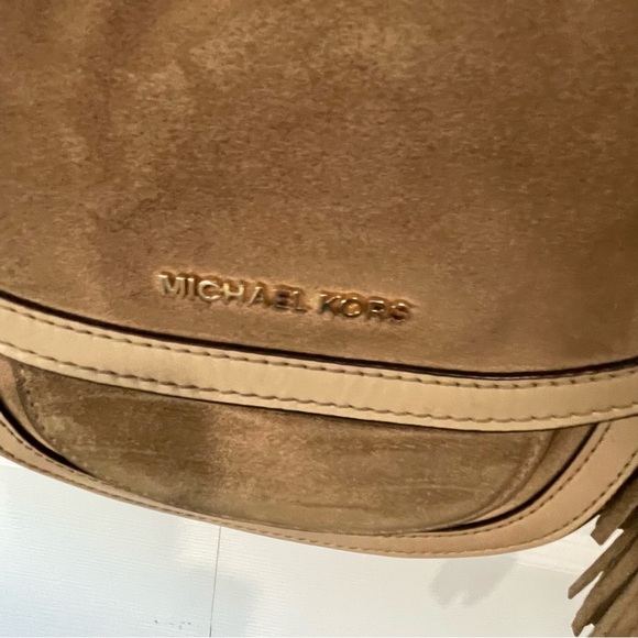 Tan Leather Crossbody Micheal Kors  Bag - Picture 3 of 12